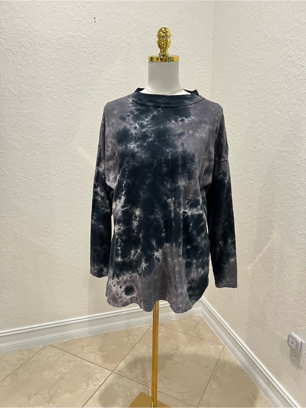 Free People We The Free  Tie-Dye Long Sleeve Tee